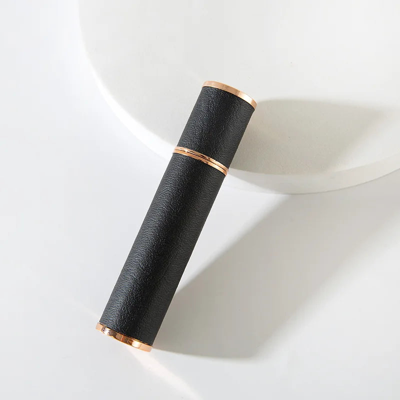 10ml Luxus Leder Glas Parfüm Sprayflasche – Tragbarer Nachfüllbarer Mini Atomizer | Reise-Parfüm Nachfüllbehälter