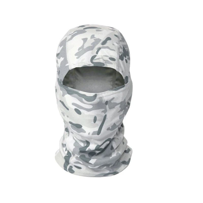 Camouflage Balaclava Mütze – Vollgesichtsmaske für Radfahren, Jagd & Outdoor Sport | Skimaske Motorrad Helm Unterziehmütze