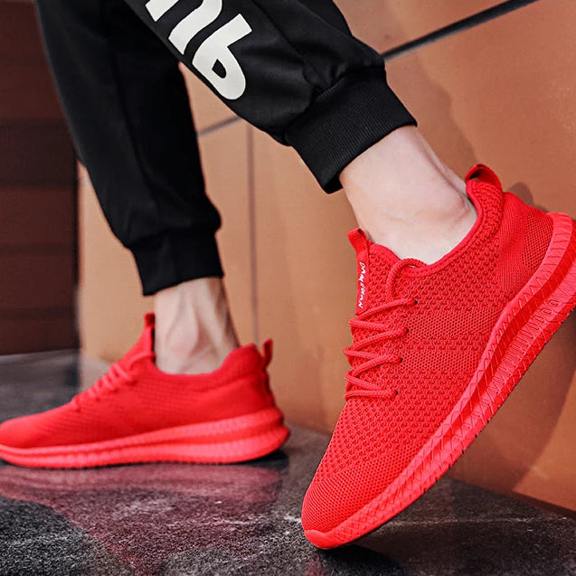 Herren Sneaker in Hochwertiger Qualität – Atmungsaktive Sportschuhe | Leichte Freizeit- & Walkingschuhe bis Größe Plus Kaufschwan®