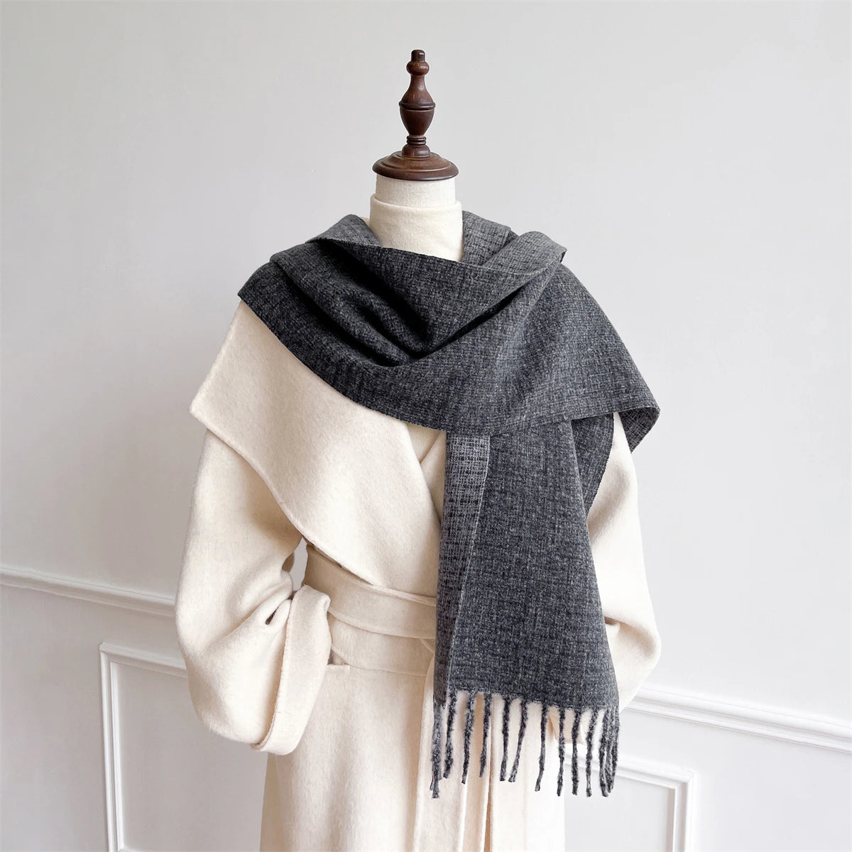 Luxus Damen Schal | Winter Warmer Schal Umschlagtuch & Stola | Pashmina Foulard, Bandana & Decken Poncho