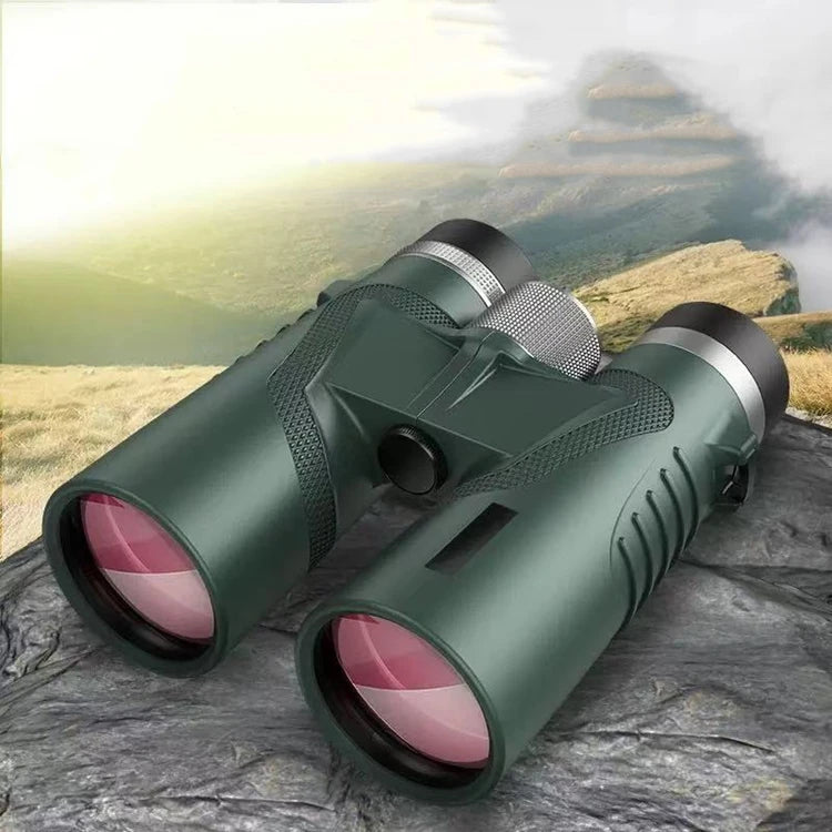 Professionelles 10x42 HD Hochleistungsfernglas – Lila Beschichtetes High-Definition Teleskop mit BAK-4 Linse für Outdoor & Safari Kaufschwan®