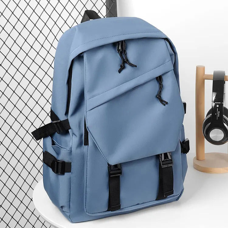 15-Zoll Polyester Wasserdichter Rucksack | Herren & Unisex Laptop Rucksack | Einfacher Solider Alltags- & Reiserucksack Kaufschwan®