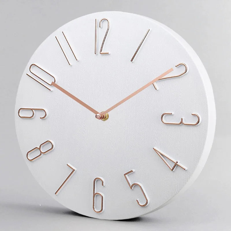 Moderne Minimalistische Luxus Wanduhr – Leise Quarz Deko Uhr Kaufschwan®