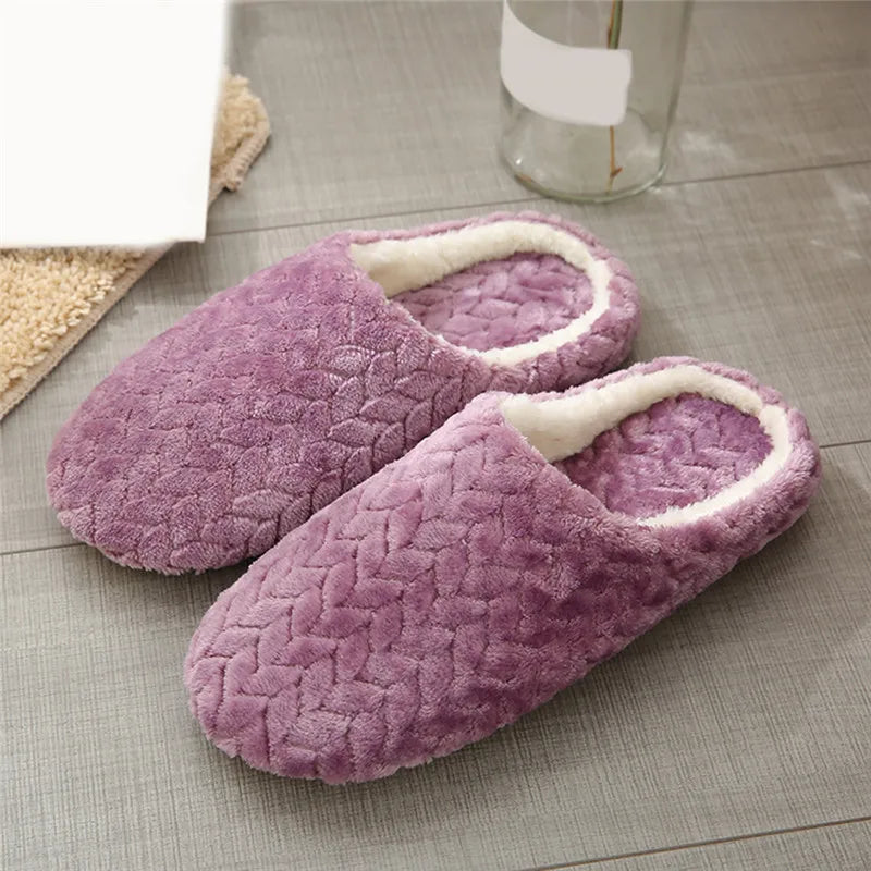 Damen Winter-Hausschuhe mit Fell | Cartoon-Katzen-Design | Warme Memory-Foam Indoor-Schuhe für Damen, Herren & Paare Kaufschwan®