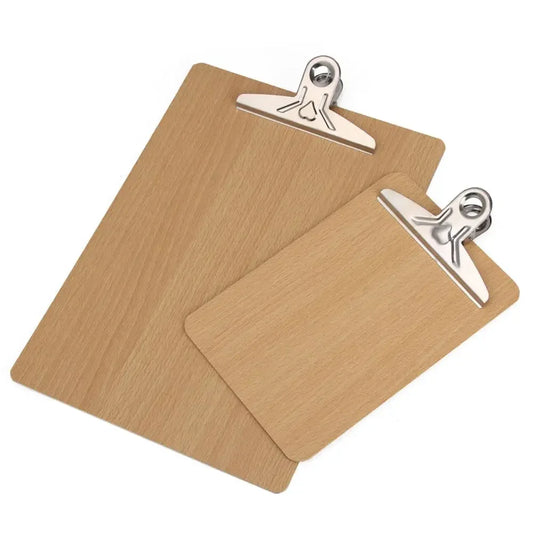A4 A5 Holz-Klemmbrett – Schreibunterlage & Notizbrett | Klemmbretter für Büro, Restaurant & Hotelbedarf Kaufschwan®