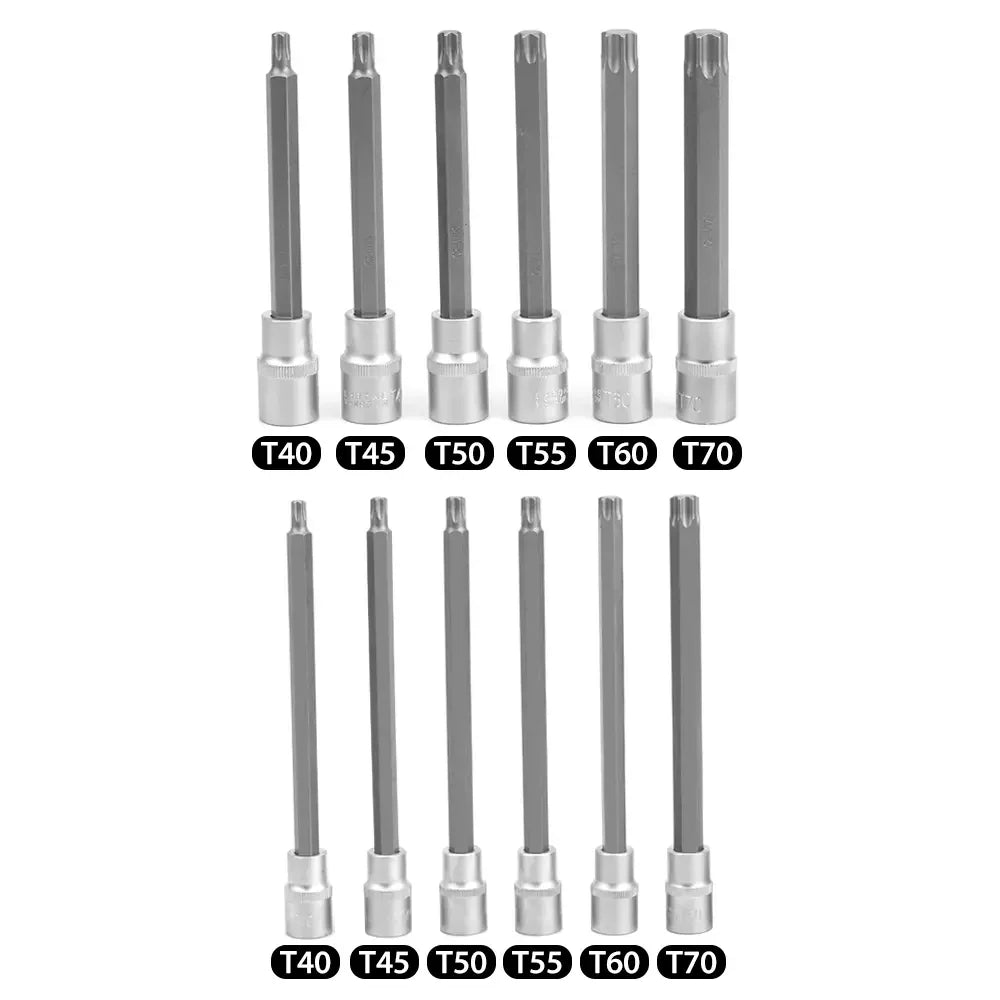 32-teiliges 1/2" Innen Torx Steckschlüssel & Bit Set Auto Reparatur Werkzeug