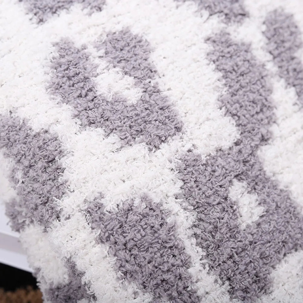 Superweiche Leopardendruck Gestrickte Fleece-Decke – Warme, leichte Sofa-Nickerchen-Decke Kaufschwan®