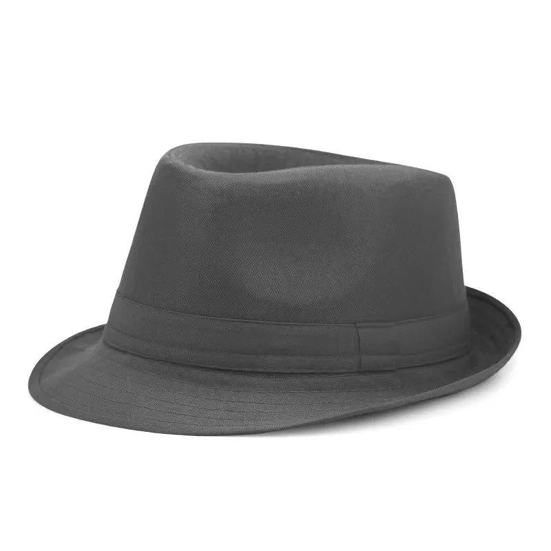 Sommer & Winter Hut - Jazzhut – Britischer Zylinderhut, Herren Fedora, Mittelalte & Ältere Warmer Jazzhut