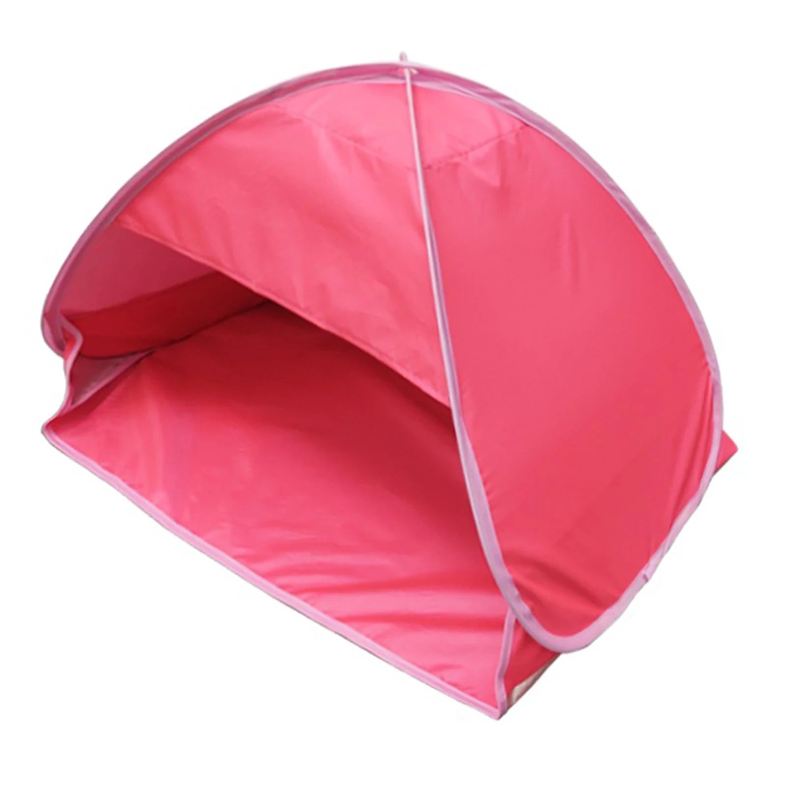 Mini Tragbares Kopfzelt Sonnenschutz – Pop-Up Strand Gesichtszelt für Sonnenbaden, Sommerreisen & Outdoor Schutz Kaufschwan® Rosa