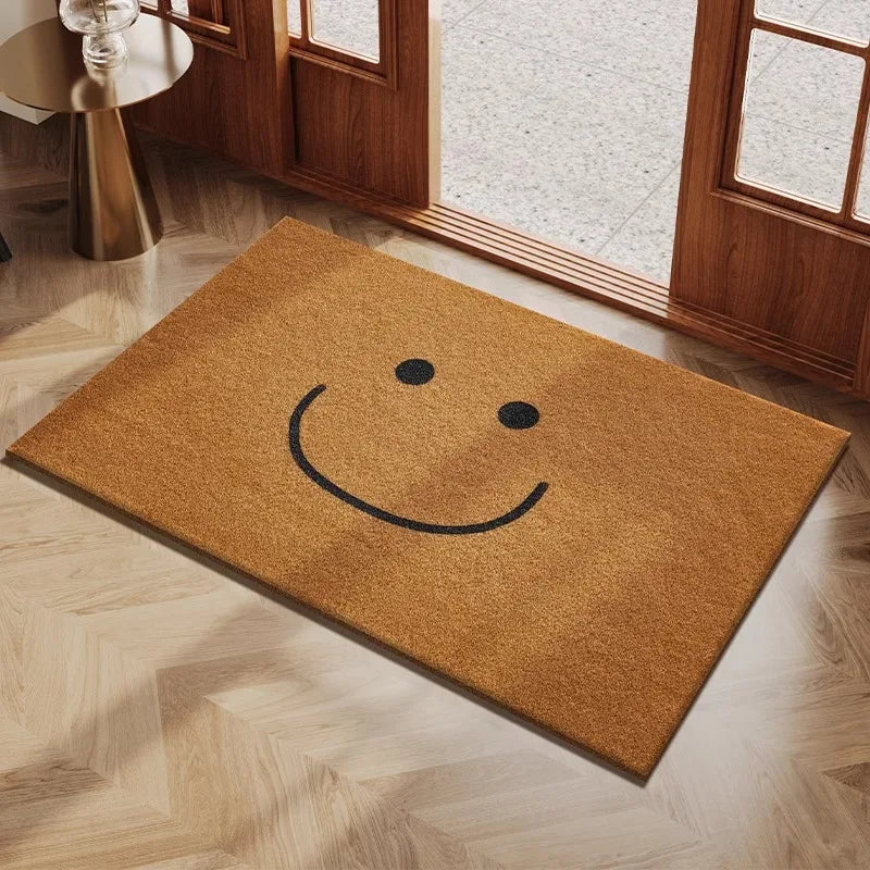 Eingangsmatte aus Seidenringen – Hochwertige, Schmutzabweisende Türmatte für Schiebetüren, Nicht Waschbar Kaufschwan® Motiv 4 80x120cm31.5x47.2in
