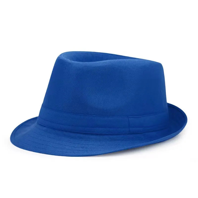 Sommer & Winter Hut - Jazzhut – Britischer Zylinderhut, Herren Fedora, Mittelalte & Ältere Warmer Jazzhut