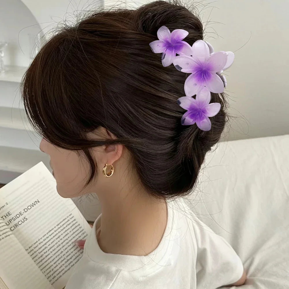 Blumen-Haarklammer – Retro Bunter Haar-Clip Kaufschwan®