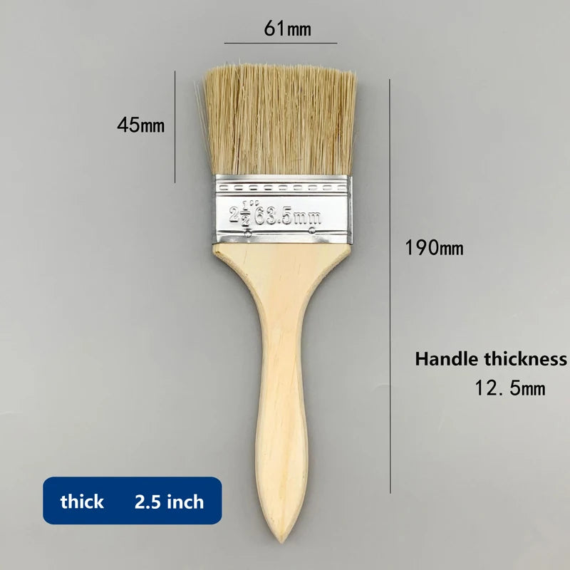 Thick-handled and thin-handled paint brushes are available. Household soft-bristled dust-removing brushes and special brushes fo Kaufschwan® Stil g 1 Stück
