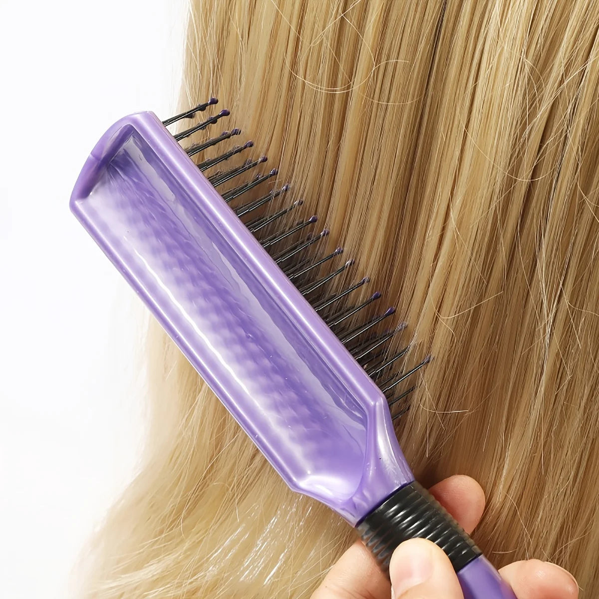 Kunststoff Entwirrungs-Haarbürste – Massagekamm für Alle Haartypen | Unisex Friseur-Werkzeug für Damen & Herren