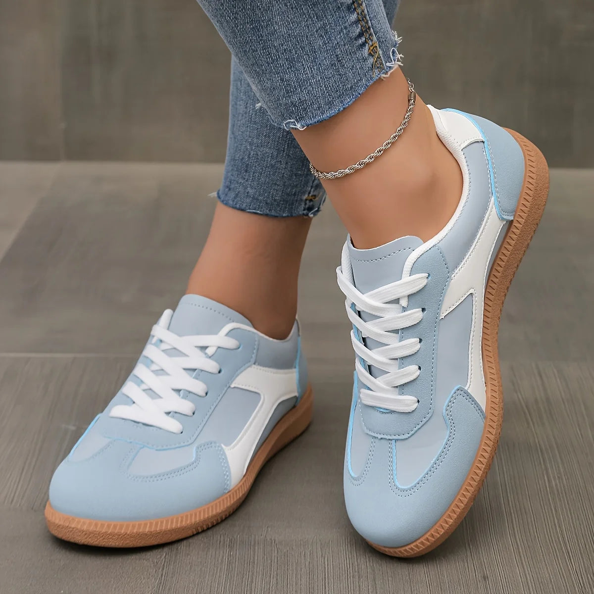 Atmungsaktive Damen Sneaker – Modische Vulcanized Schuhe | Bequeme Walkingschuhe für Frauen Kaufschwan®