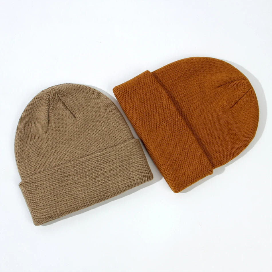 Kinder Wintermütze – Kuschelige Strick-Beanie mit Kapuze | Baby Häkelmütze im Rippen-Design für Jungen & Mädchen Kaufschwan®