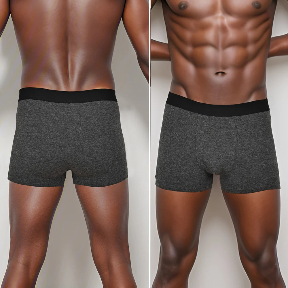 6er-Pack Herren Boxershorts Baumwolle – Luxus Unterwäsche Set | Bequeme Shorts & Unterhosen für Männer Kaufschwan®