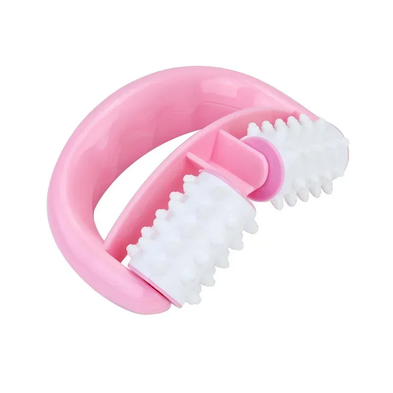 Schneller Anti-Cellulite-Roller | Handlicher Beauty-Massager für Beine & Körper | Cellulite-Reduktion & Straffung Kaufschwan® Rosa