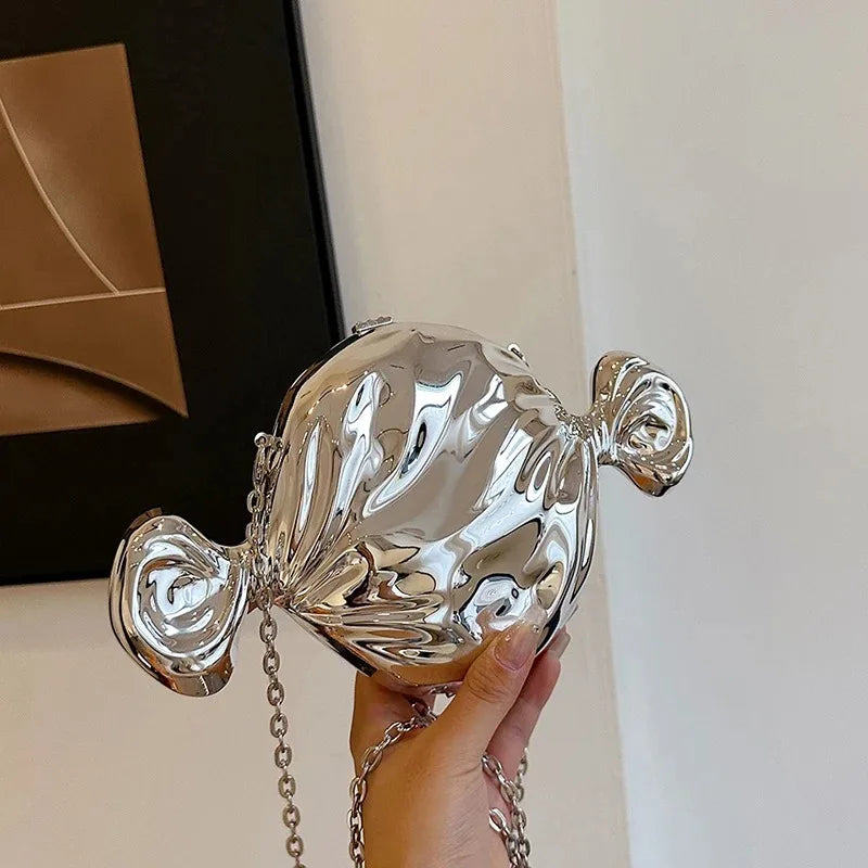 Acryl Abend Clutch – Luxuriöse Glänzende Damen Handtasche | Crossbody & Schultertasche für Party, Ball & Hochzeit Kaufschwan®