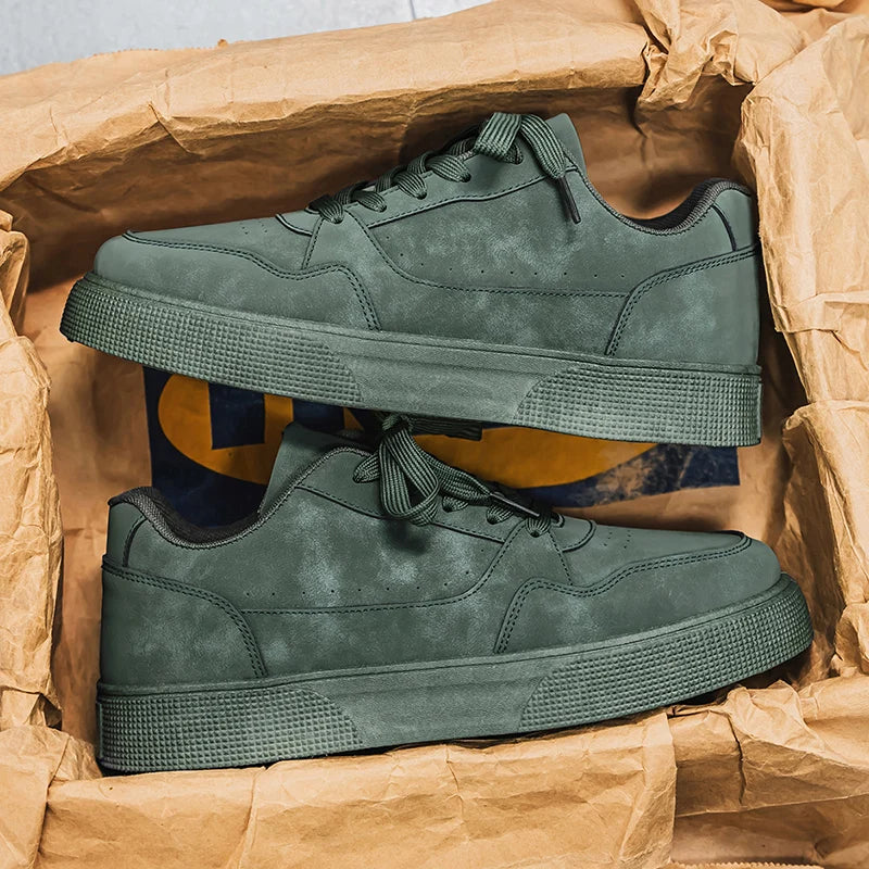 Herren Casual Sportschuhe – Langlebig, Bequem, Atmungsaktiv & Stylisch Sneaker für Jeden Tag Kaufschwan® Grün 39