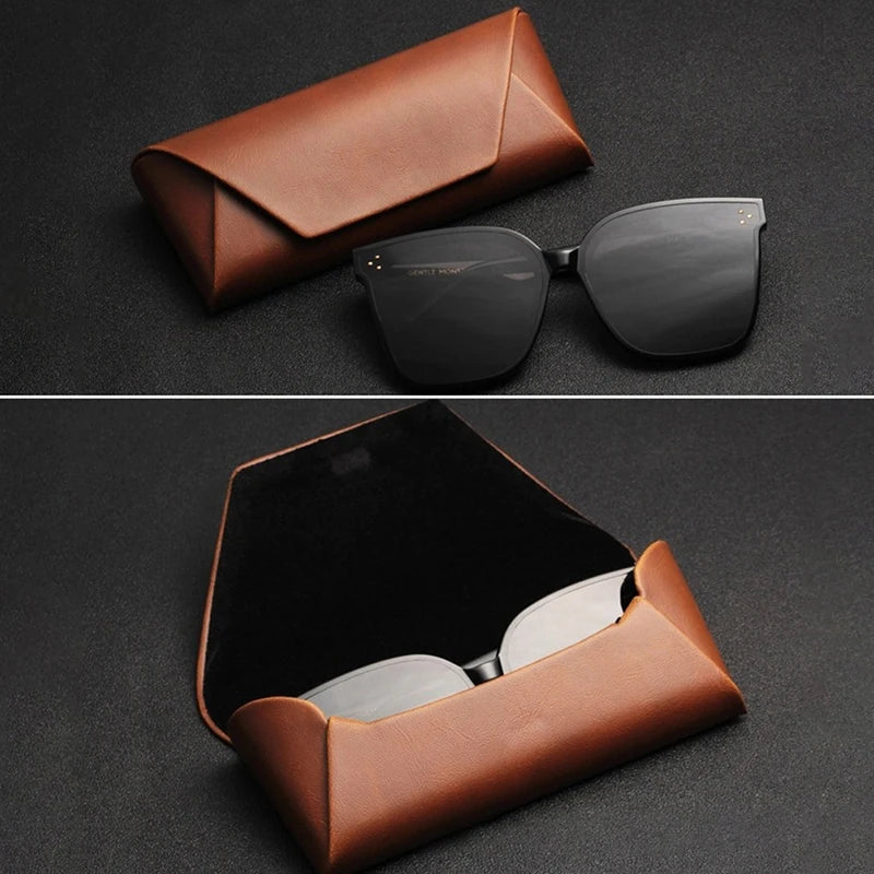 Luxus Leder Brillenetui – Sonnenbrillen und Sehbrillen Tasche für Damen Kaufschwan®