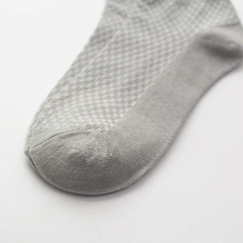 10 Paare Herren Businesssocken | Neuer Stil Schwarze Kurze Atmungsaktive Deodorant-Socken Kaufschwan®