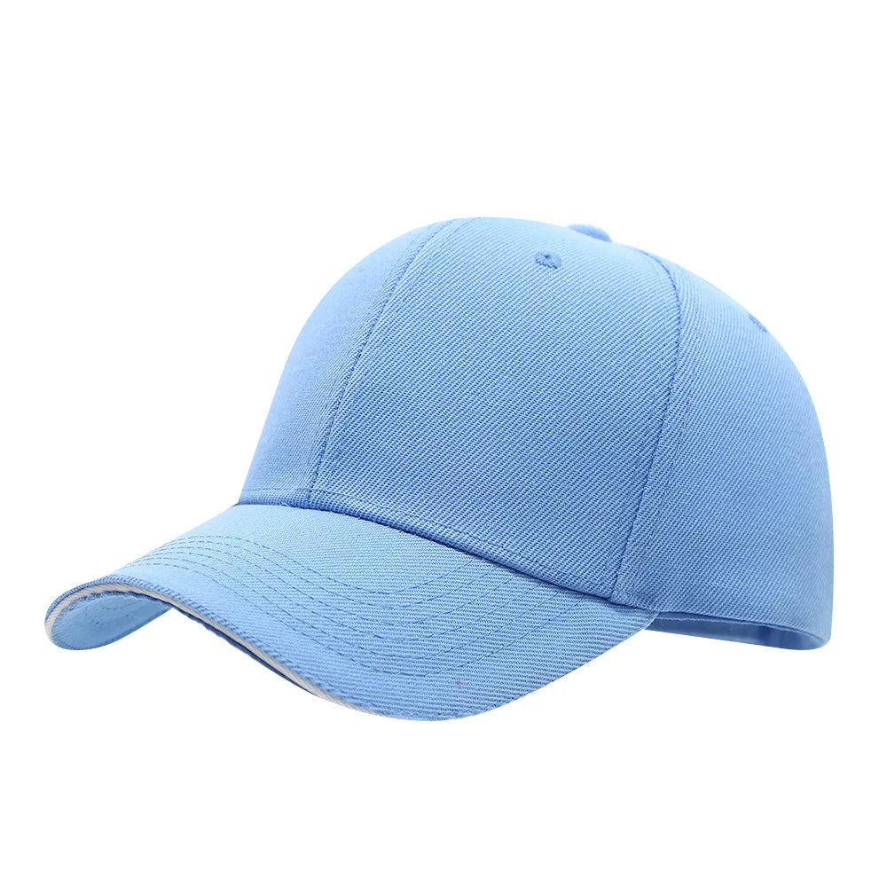 17 Farben Woll Baseballkappe Set | Herren & Damen Freizeit Einfarbige Kappe | Outdoor Reise Mode Kappe 6 Stück Kaufschwan® 12 Adjustable