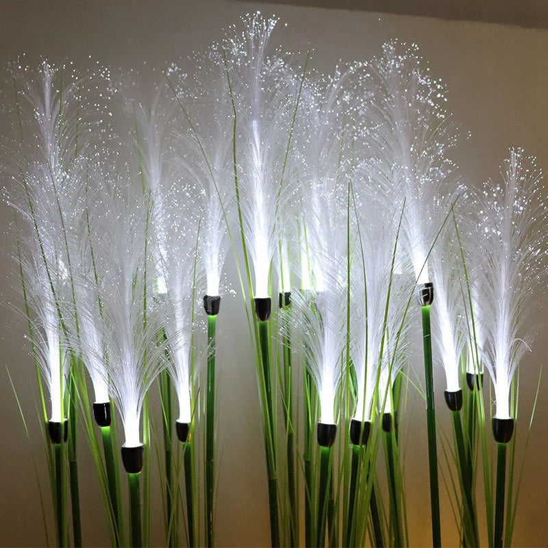 LED Solar-Schilflichter für Garten – Wasserdichte Außenleuchten für Wege, Rasen, Terrasse & Weihnachtsdeko Kaufschwan® Kaltweiß