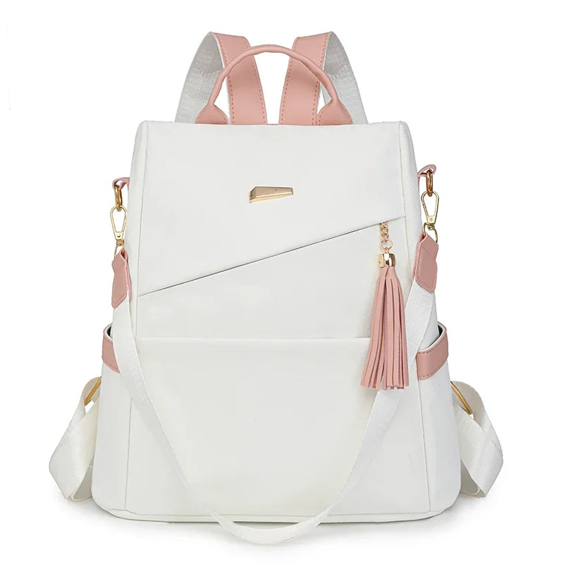 Damen Rucksack Mode | Wasserdicht Weiches Leder Schul- & Reiserucksack Kaufschwan®