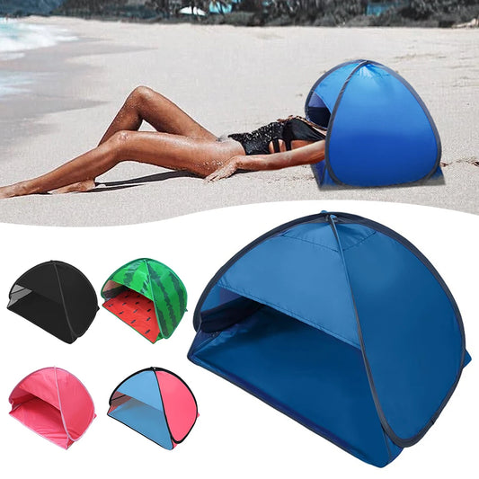 Mini Tragbares Kopfzelt Sonnenschutz – Pop-Up Strand Gesichtszelt für Sonnenbaden, Sommerreisen & Outdoor Schutz Kaufschwan®