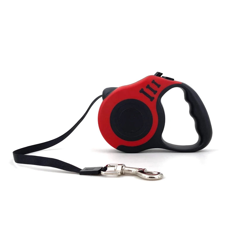 3M 5M Ausziehbare Hundeleine Automatische Flexible Nylon Rollleine für Kleine Mittelgroße Hunde Kaufschwan®
