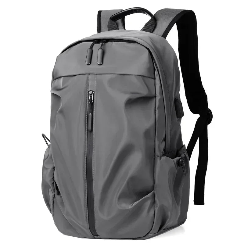 14-Zoll Rucksack mit Großer Kapazität | Unisex Laptop- & Reiserucksack für Damen und Herren Kaufschwan® Grau