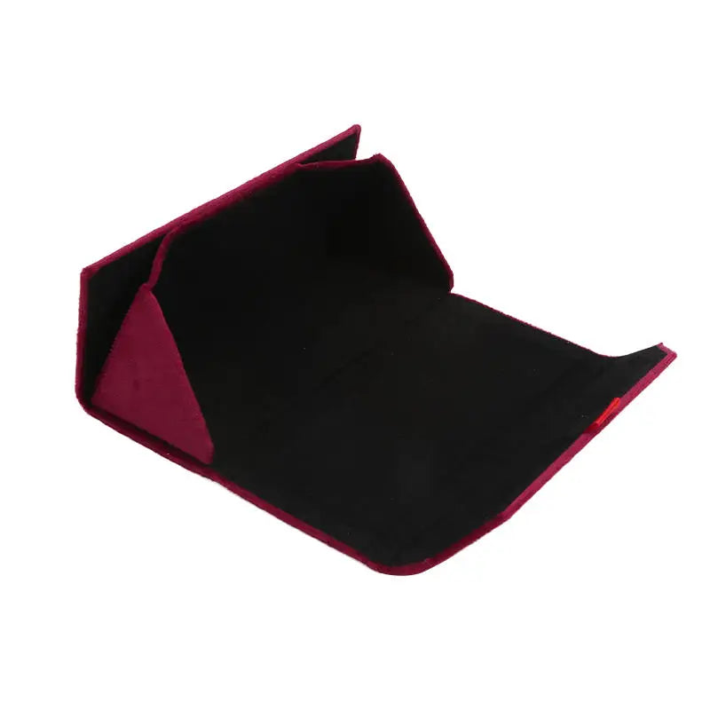 Samt Dreieck Faltbares Brillenetui – Elegantes Hartschalen Etui für Sonnenbrillen und Lesebrillen Kaufschwan®