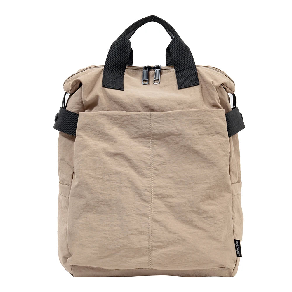 Modischer Rucksack | Leicht & Vielseitig für Schule, Reisen & Wandern | Laptop- & Alltagstasche Kaufschwan® Khaki