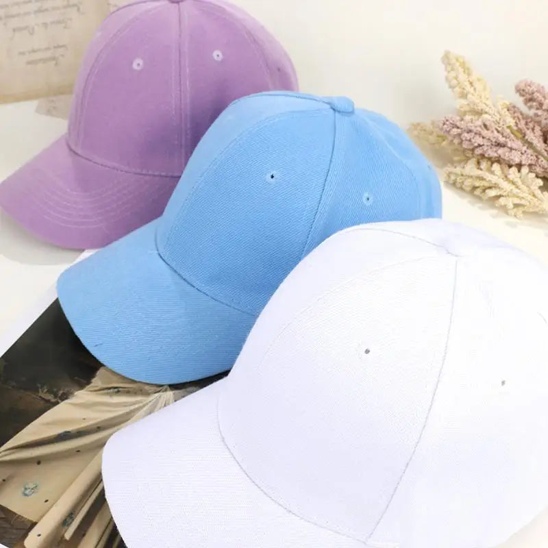Modische Candy Color Kinder Baseballkappe | Verstellbare Sommer Sonnenkappe für Jungen & Mädchen | Reise & Outdoor Sonnenschutz Kaufschwan®