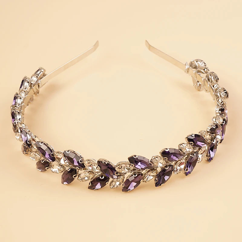 Kristall-Braut-Haarreif - Funkelndes Strass-Haaraccessoire für Damen & Mädchen