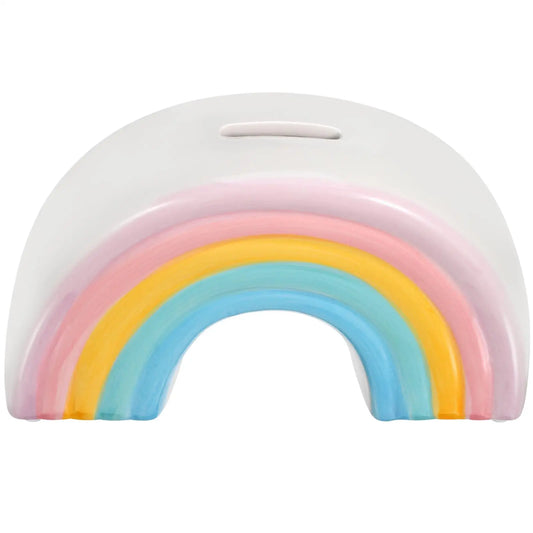 Keramik Regenbogen Sparschwein – Cartoon Münz Sparpot für Kinder Kaufschwan®