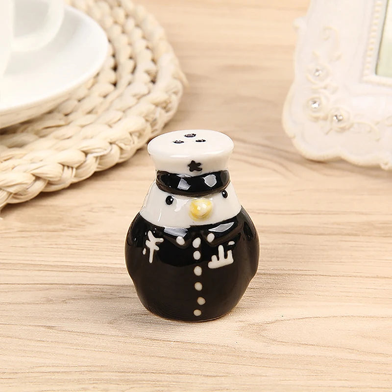 2er Set Keramik Pinguin Salz- & Pfefferstreuer – Tierische Cartoon Gewürzstreuer | Niedliche Tischdeko & Geschenkidee für Hochzeit & Party Kaufschwan®