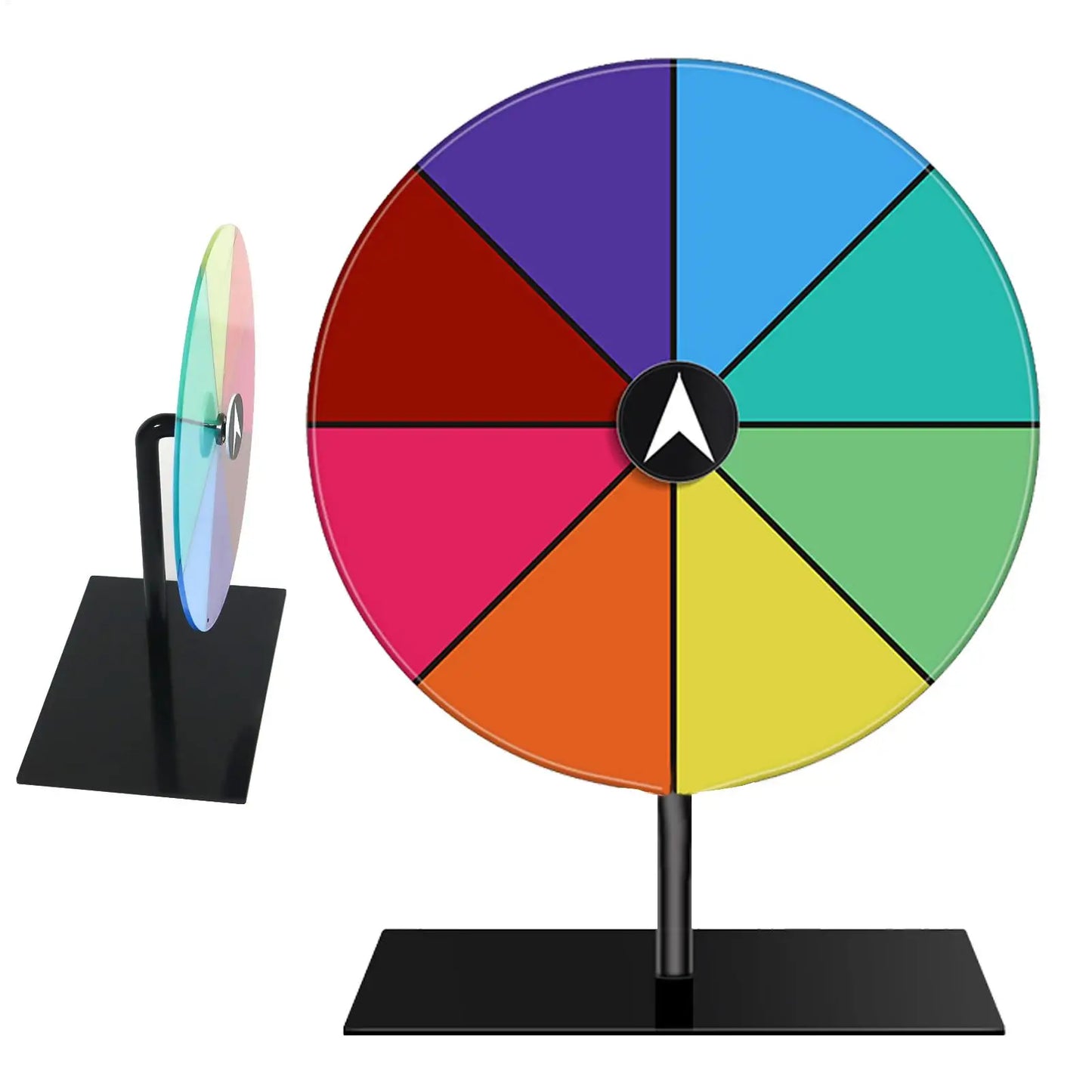 Drehbares Glücksrad/Gewinnrad – Beschreibbares Spielrad für Hochzeiten und Partys Kaufschwan®