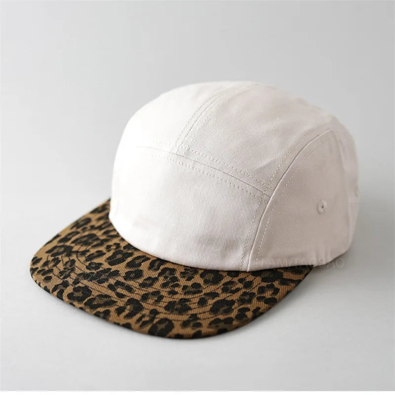 Neue Retro Leopard Print Farbige Baseballkappe | Herren & Damen Modischer Freizeit-Sonnenhut | Cool & Trendy Spice Girl Stil Kaufschwan®