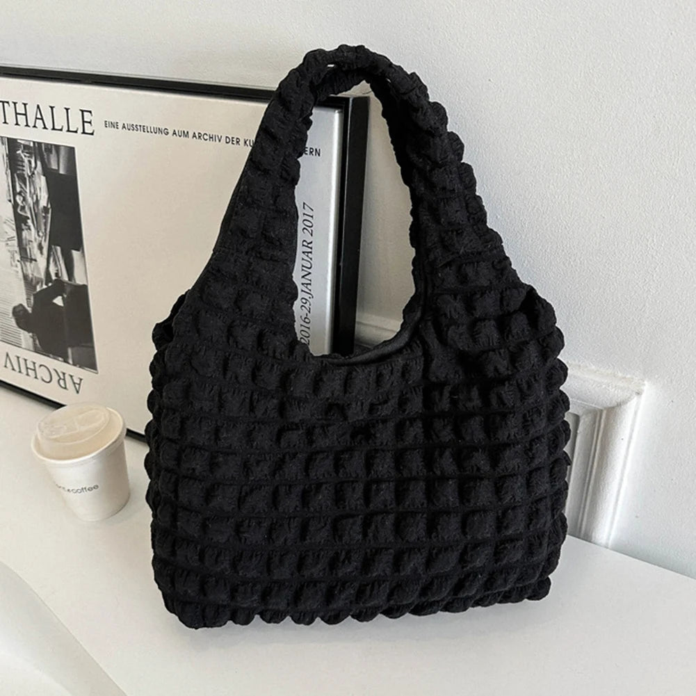 Elegante Falten Cloud Handtasche – Damen Schultertasche in Bonbonfarben | Große Kapazität Tote Bag für Alltag & Shopping Kaufschwan®
