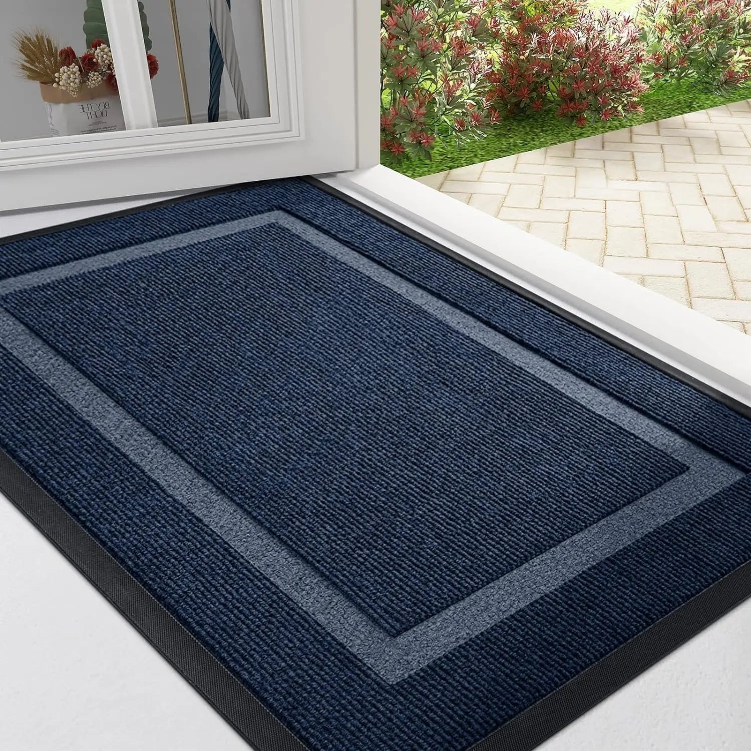 Hochwertige Flache Rutschfeste Eingangsmatte – Teppich für Innenbereich, Küche & Haustür Kaufschwan®