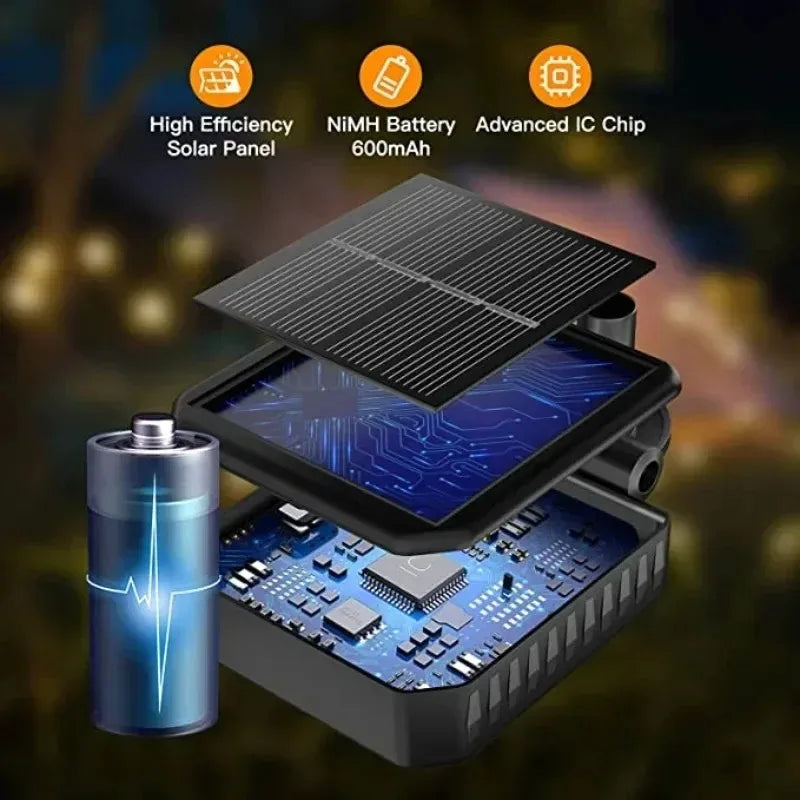 Solar Garten Glühwürmchen Lichter – Neue verbesserte solarbetriebene wasserdichte Außenbeleuchtung für Garten Dekoration Kaufschwan®