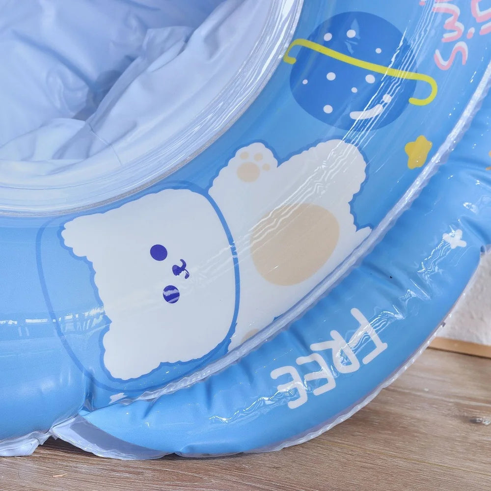 Baby Schwimmring Dinosaurier – Aufblasbarer Poolreifen für Kleinkinder & Kinder Kaufschwan®