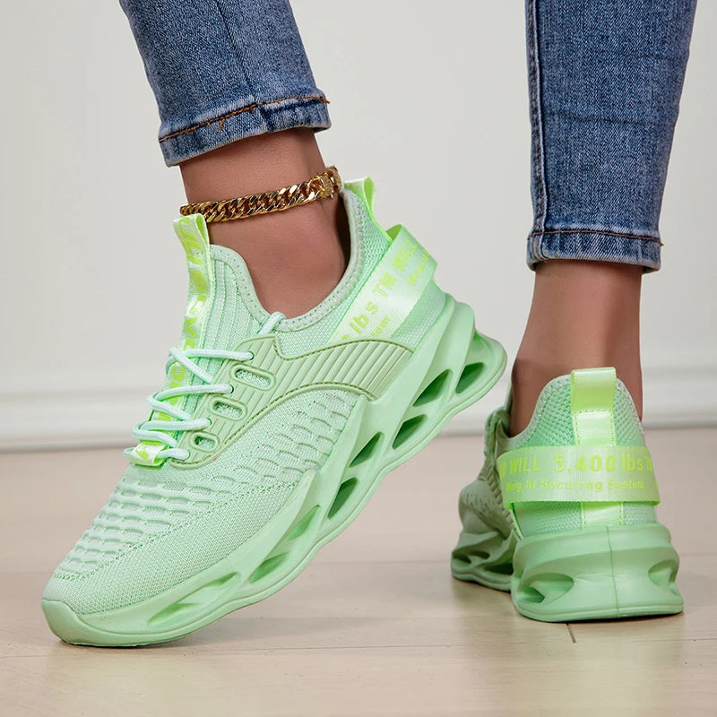 Damen Sportschuhe – Modische Plateau-Sneaker | Frühling & Winter Laufschuhe für Frauen | Auch in Übergrößen bis 43 Kaufschwan®