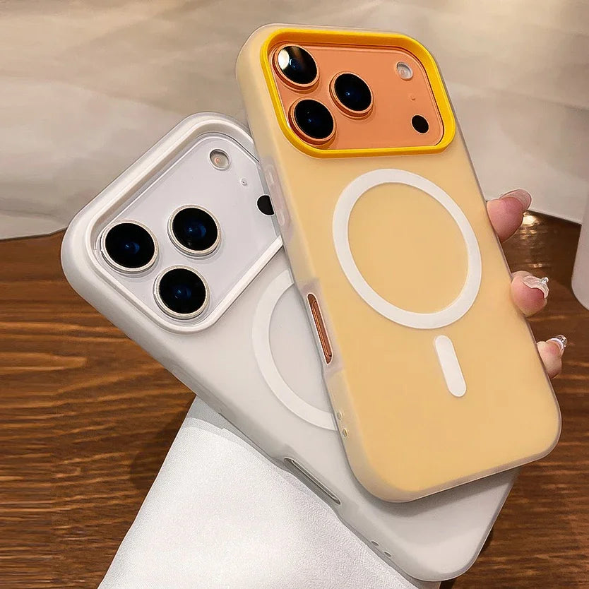 Hochwertige 2-in-1 MagSafe-Magnethülle für iPhone 18 Pro & iPhone 18 Pro Max – Stoßfeste Flüssigsilikon-Schutzhülle Kaufschwan®