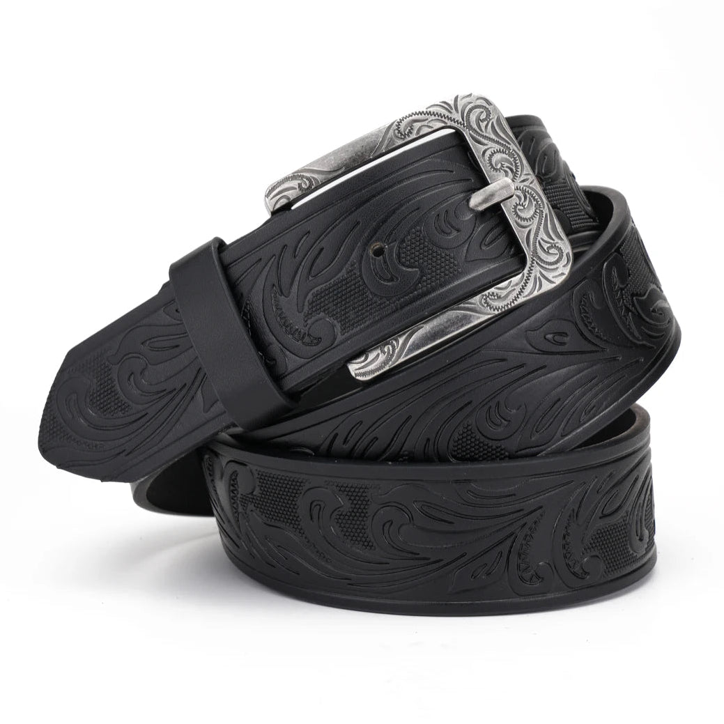 Herren PU-Leder Gürtel – Mehrfarbiger Gürtel mit Dornschließe | Stilvoller Freizeit & Business Gürtel, Perfektes Geschenk für Männer