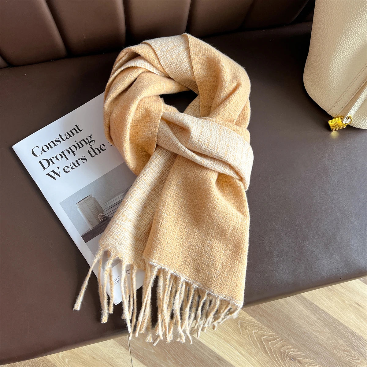 Luxus Damen Schal | Winter Warmer Schal Umschlagtuch & Stola | Pashmina Foulard, Bandana & Decken Poncho Kaufschwan®