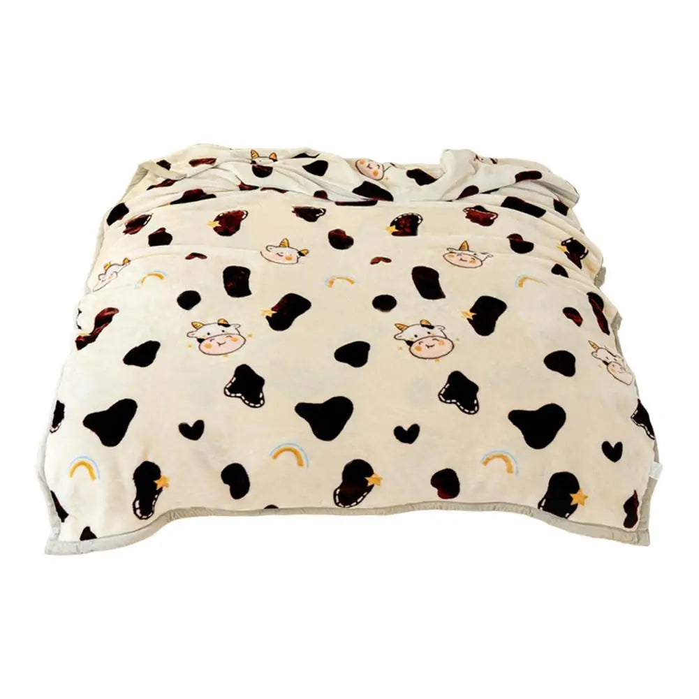 Extra Kuschelige Schwere Doppel-Lagige Flauschige Flanell-Decke mit Blumenmuster – Luxuriöser Überwurf für maximalen Komfort Kaufschwan® Motiv 10 Other