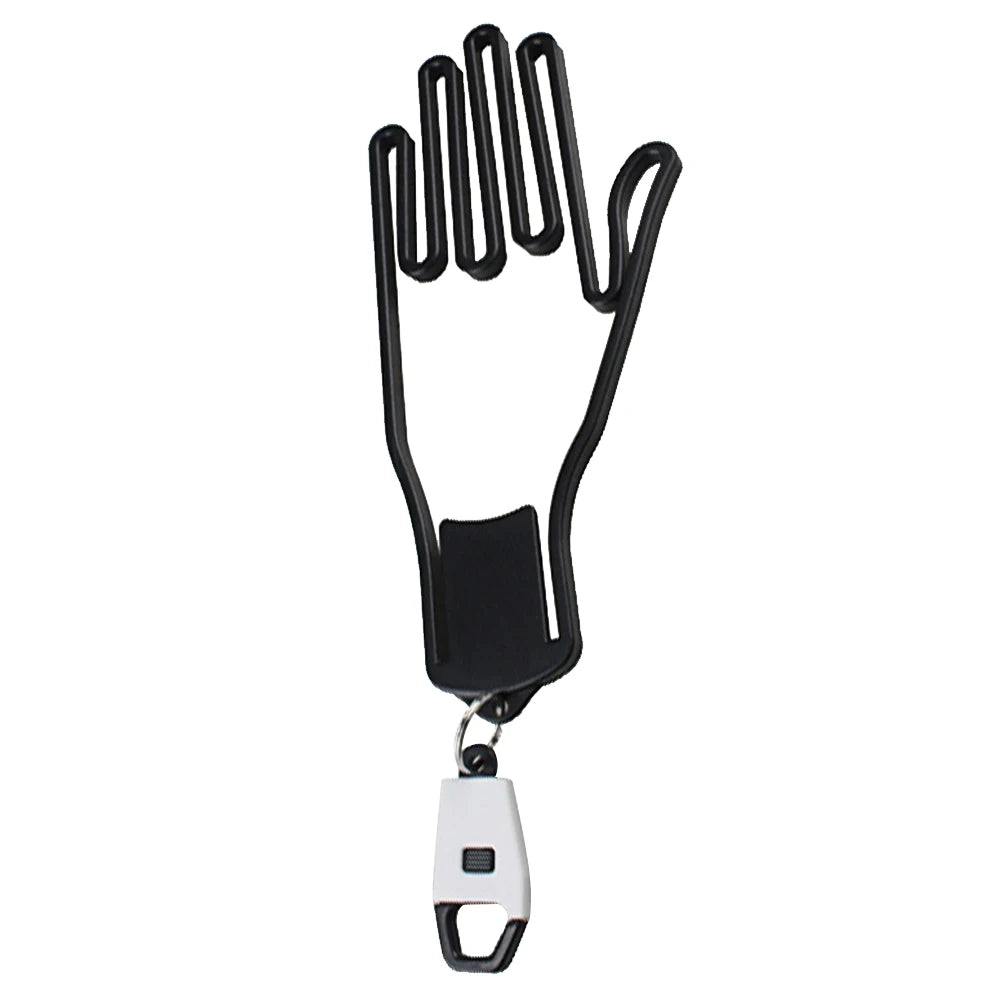 3-in-1 Golf Handschuhhalter – Tragbarer Kunststoff Trockner, Aufhänger & Former | Langlebiger Handschuhspanner & Displayständer Kaufschwan®